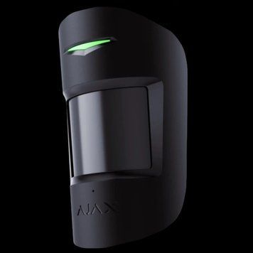Ajax&nbsp;CombiProtect&nbsp;S&nbsp;(8PD)&nbsp;black Бездротовий комбінований сповіщувач руху та розбиття скла 99-00014670 фото