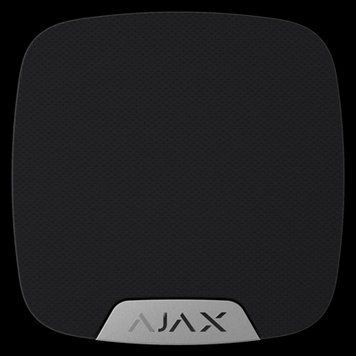 Ajax&nbsp;HomeSiren&nbsp;S&nbsp;(8PD)&nbsp;black Бездротова сирена з клемою для додаткового світлодіода 99-00014676 фото