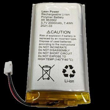 Ajax Hub, Hub Plus, Hub 2, Rex 3,7V 2000mAh 7.4Wh (XK-953562) Акумулятор 99-00008598 фото